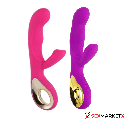 Vibrador Anna con Estimulador colores