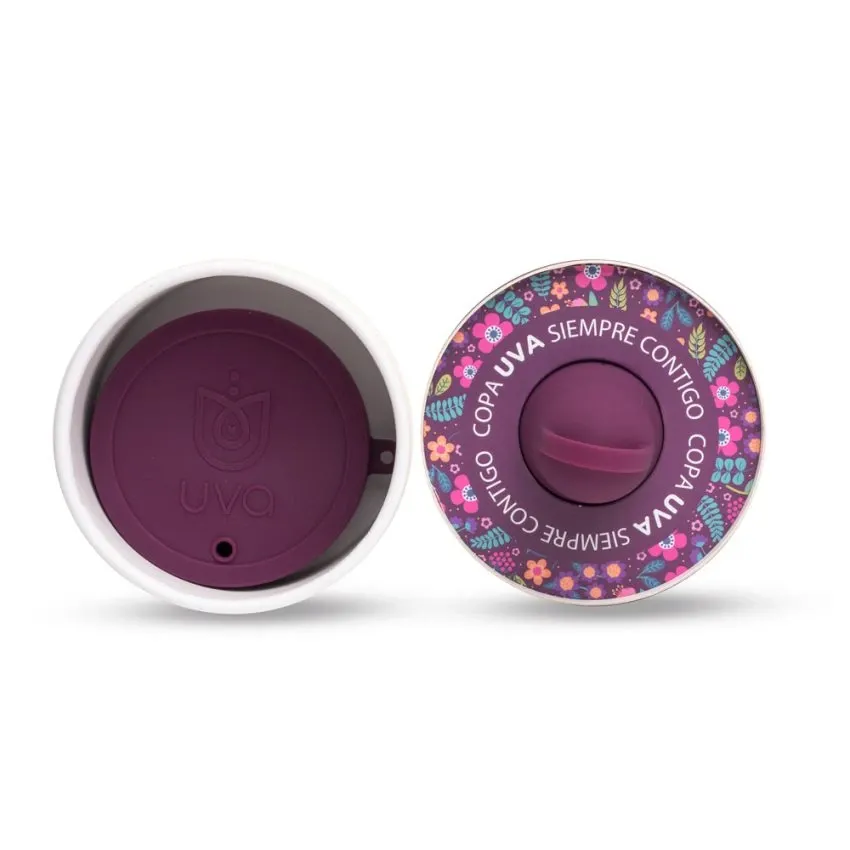 Copa Menstrual UVA 2 Talla B Morado4.webp