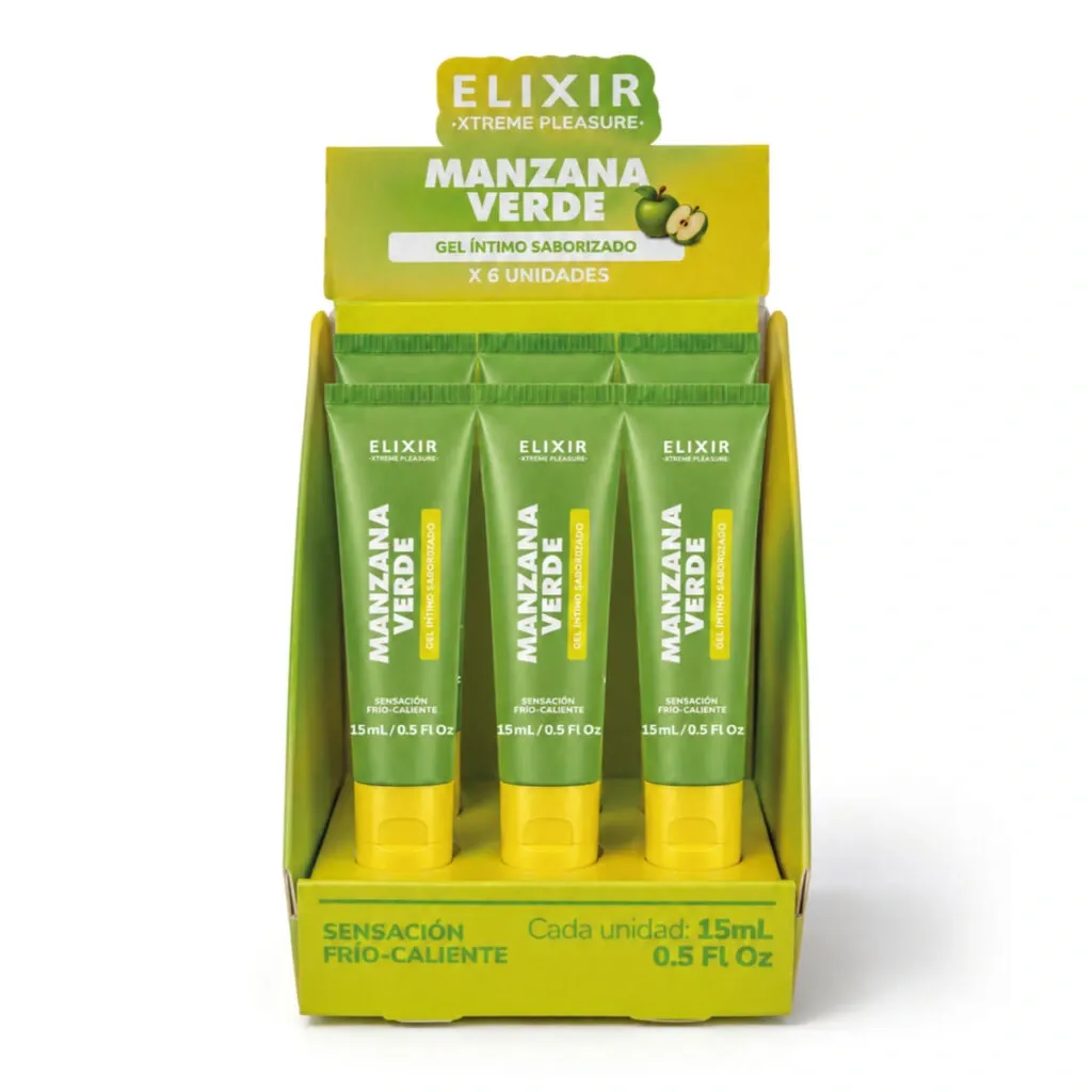 Gel intimo saborizado manzana verde x 15ml_1.webp
