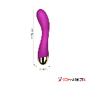 Vibrador Silicona Médica con medidas Bacu