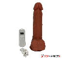 Vibrador Realista Telescopic con control front