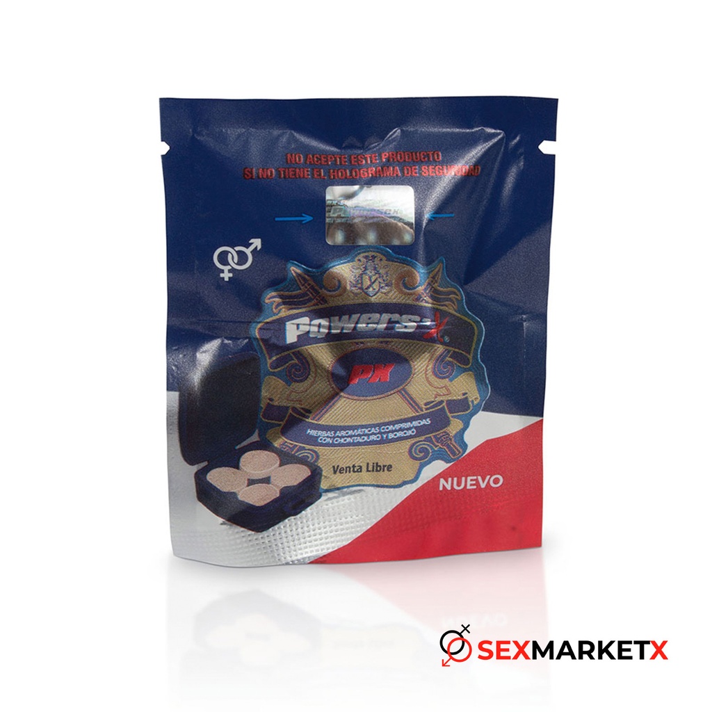 [EST-DTS-460] Pastilla Power Sex x 4 unidades
