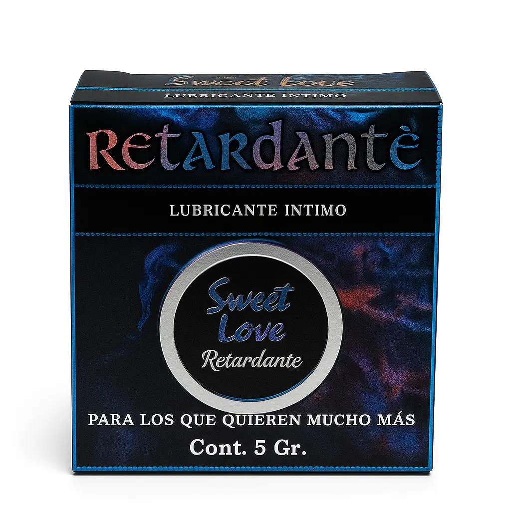 Lubricante cremoso retardante Sweet love