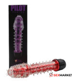 [JUG-SEM-800] Vibrador Pilot Puntos (Morado)