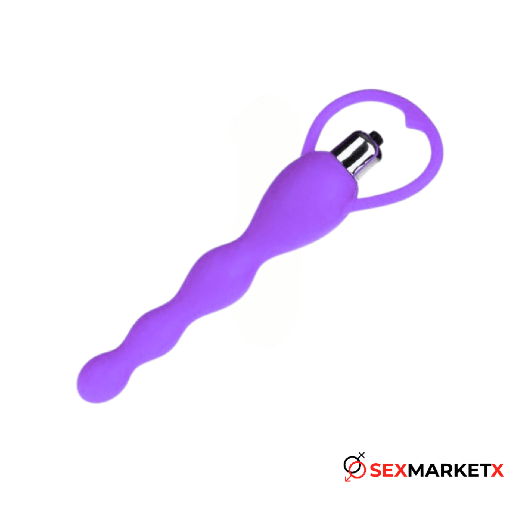 [JUG-SEM-818] Bolas vibradoras anales (Morado)