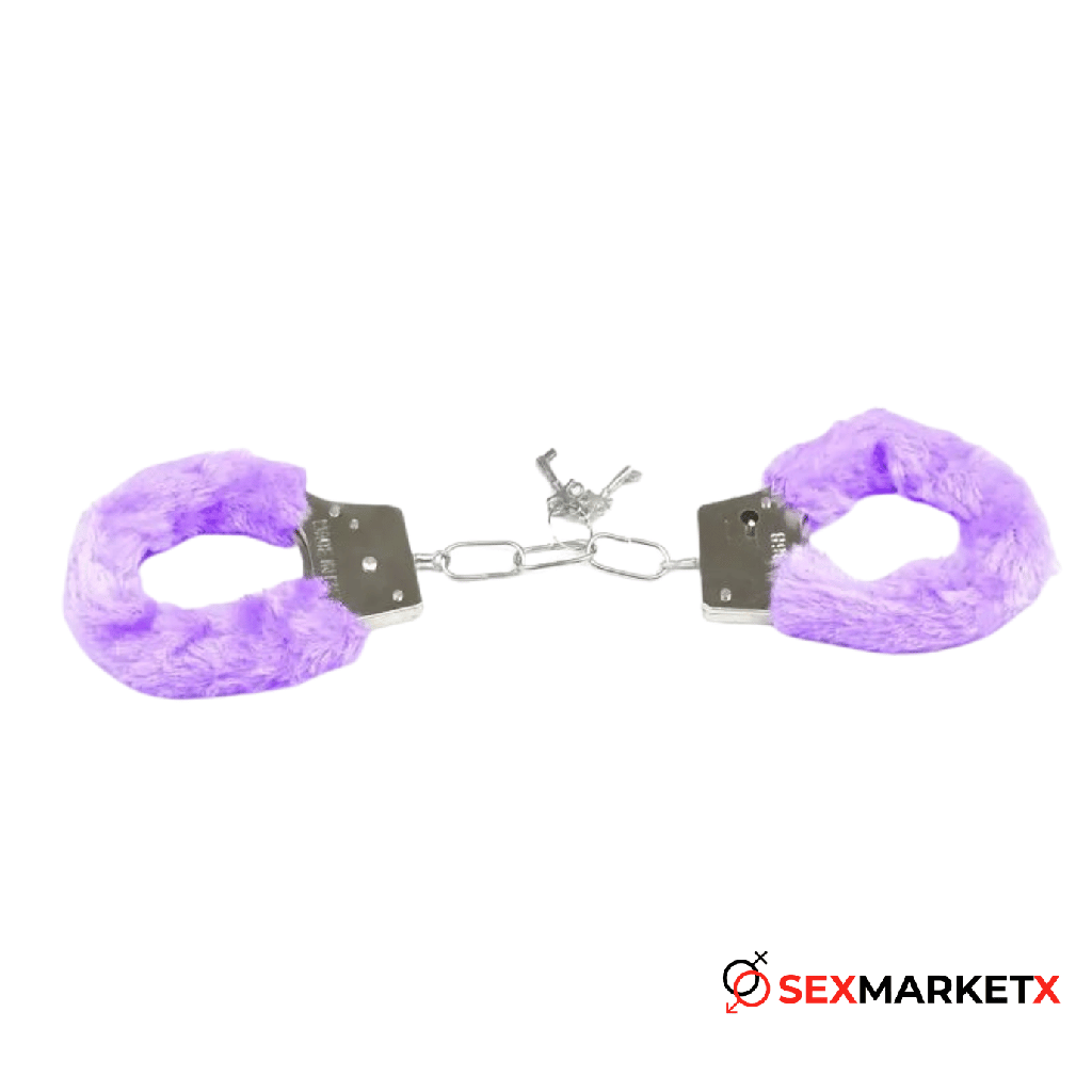 [JYE-SEM-853] Esposas sencillas terciopelo (Morado)