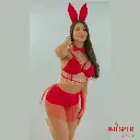 Disfraz Coneja Rojo