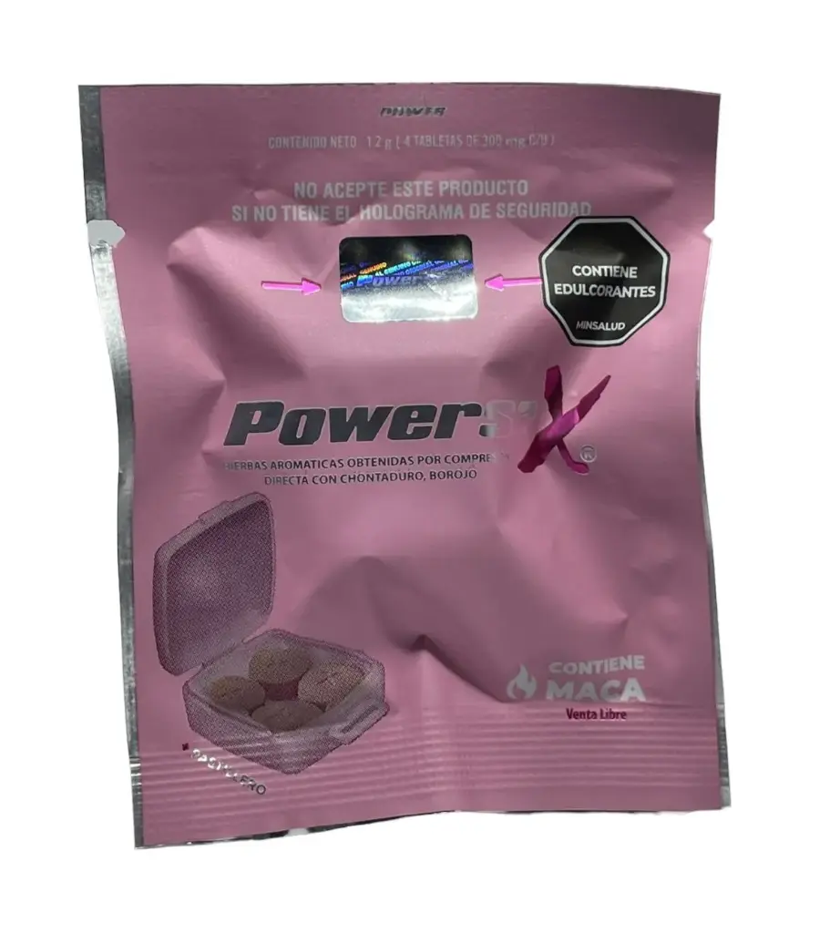 [EST-DTS-993] Pastillas power sex femenino x 4