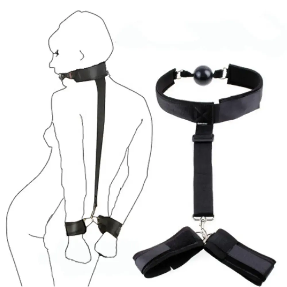 [JYE-DTS-994] Collar con mordaza y esposas