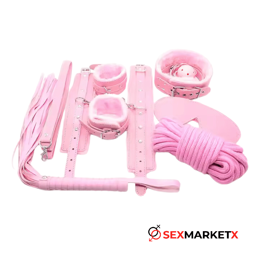 [JYE-SEM-386] Kit sado 10 piezas_Rosado