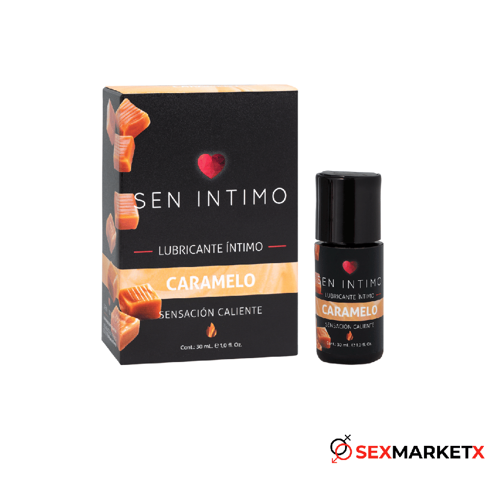 [LUB-SEN-438] Lubricante intimo sen caliente (Caramelo)
