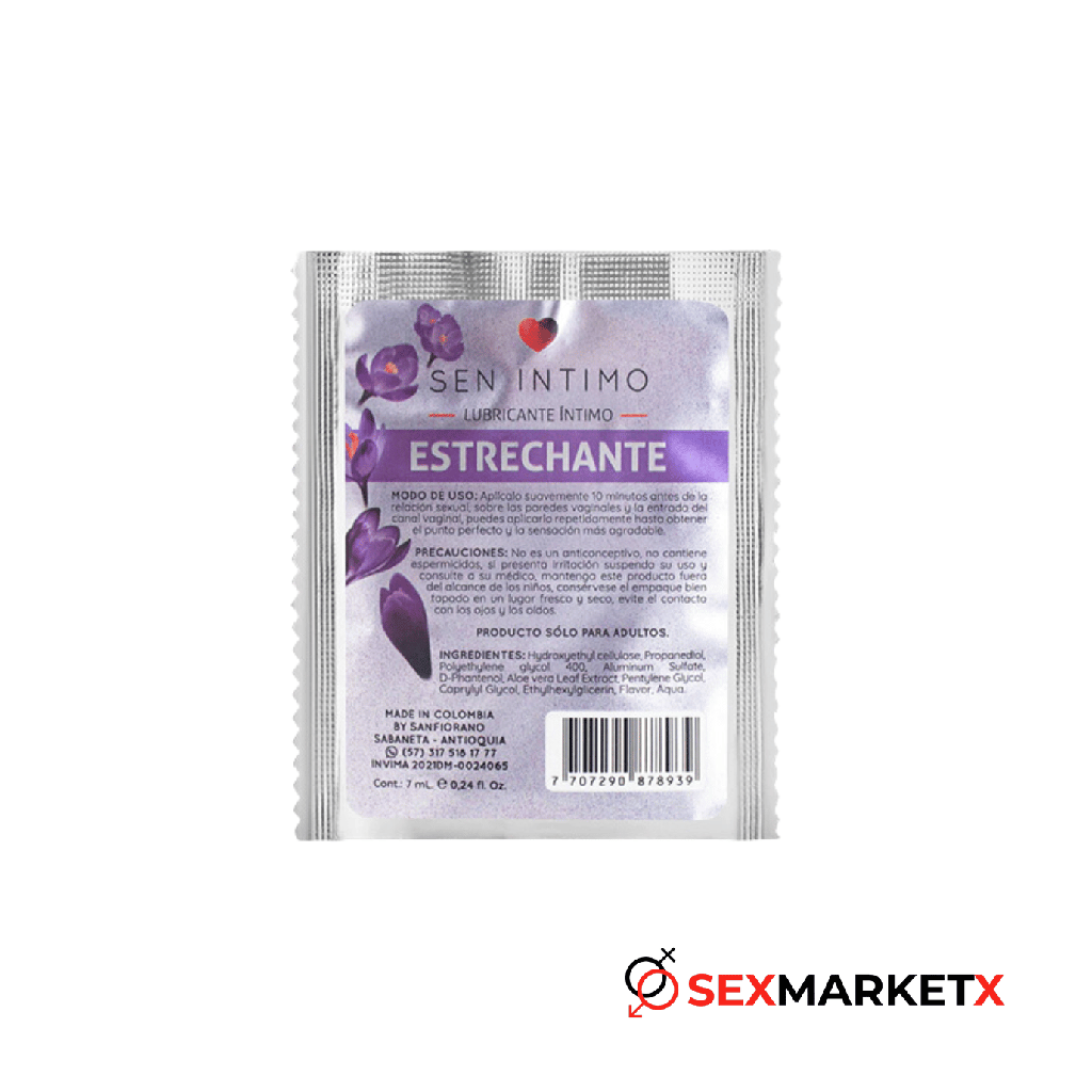 Lubricante intimo estrechante x7ML