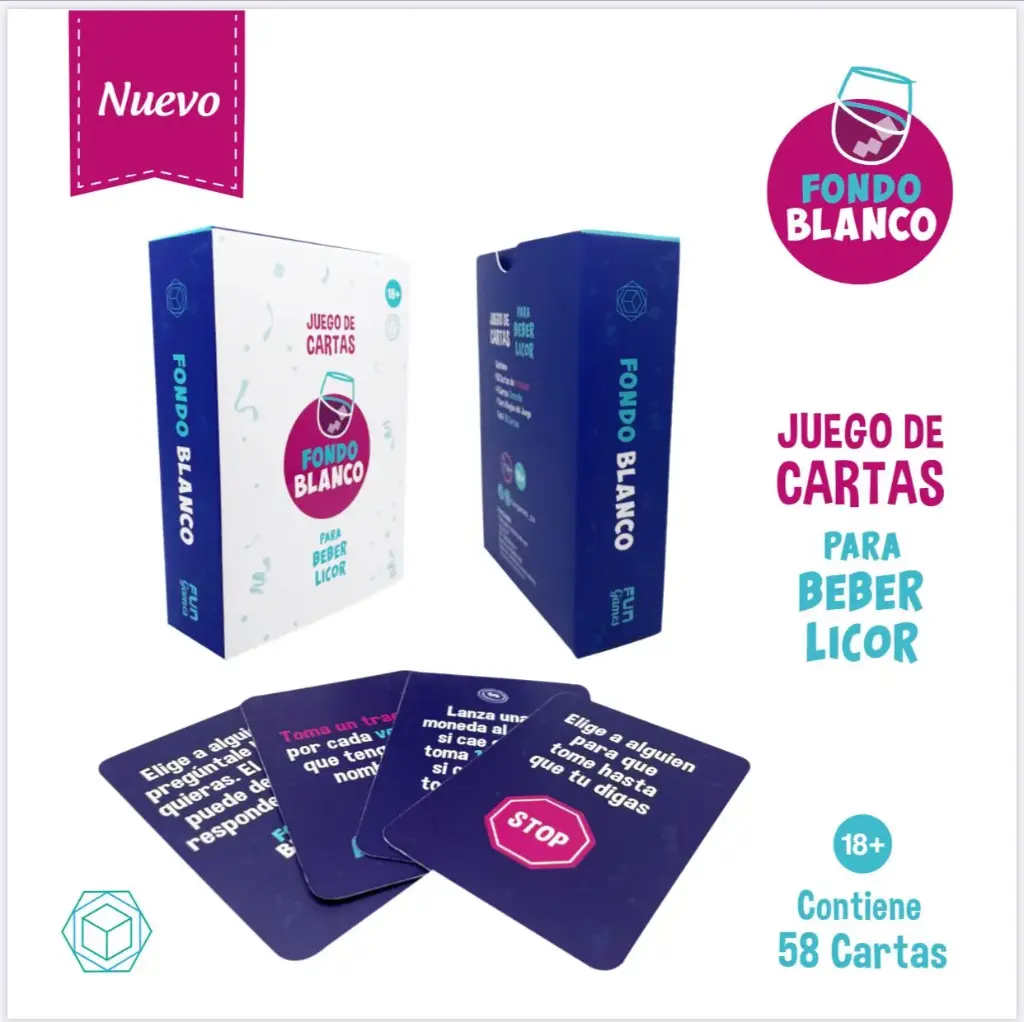 [JUG-ERG-1015] Juego de Cartas Fondo Blanco