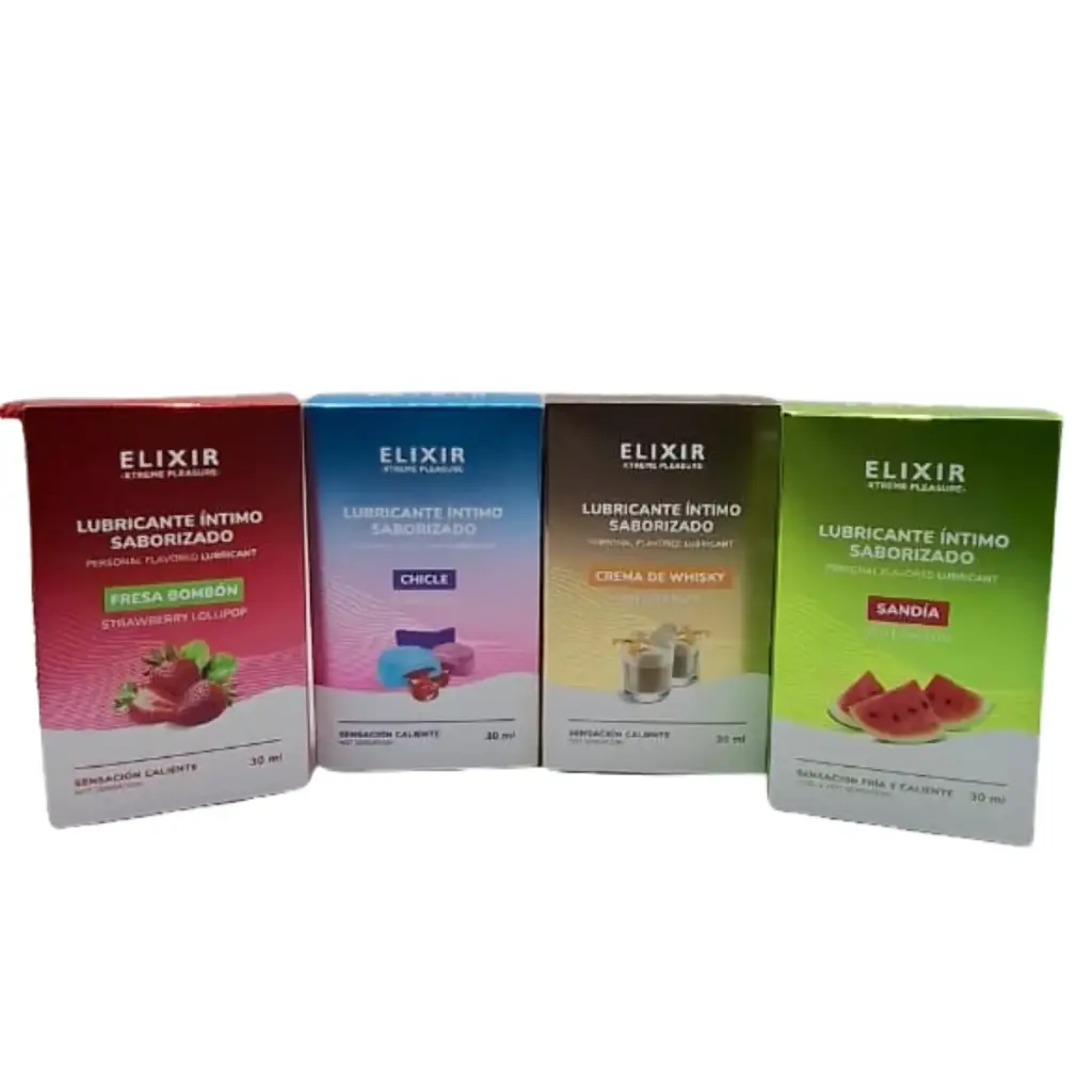 [LUB-DTS-1060] Lubricante Saborizado Sensación Caliente x 30ml Elixir (Sandía)