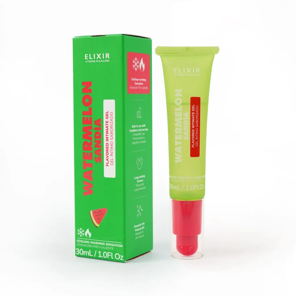 [LUB-DTS-1060] Lubricante Saborizado Sensación Caliente x 30ml Elixir (Sandía)