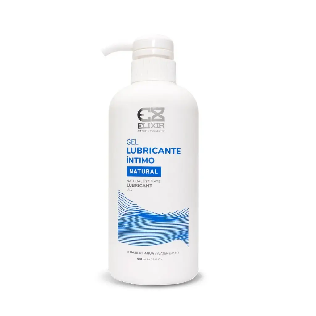 Gel Lubricante Íntimo Natural Elixir x 500ml