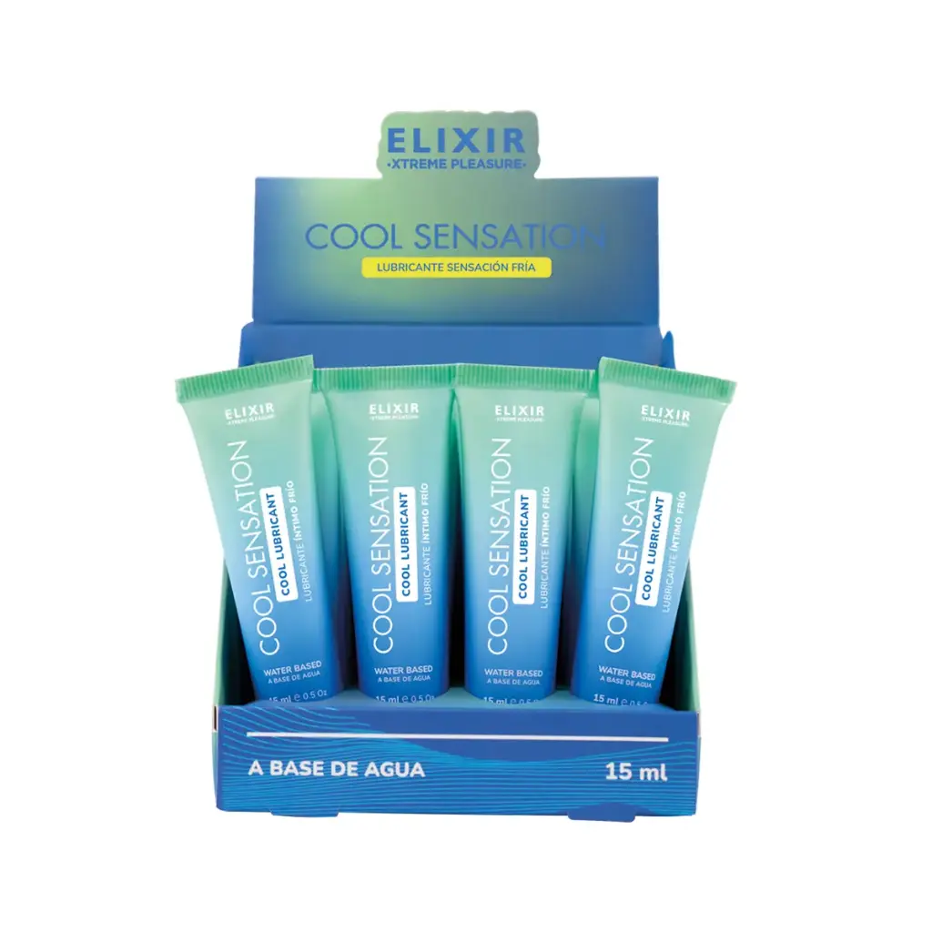 Lubricante Íntimo Frío Cool Sensation Elixir x 15ml