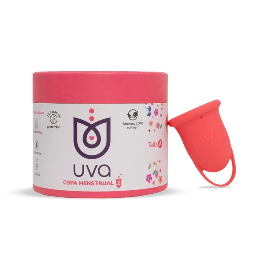 [CUP-DTS-2048] Copa Menstrual UVA 2 Talla A Salmón