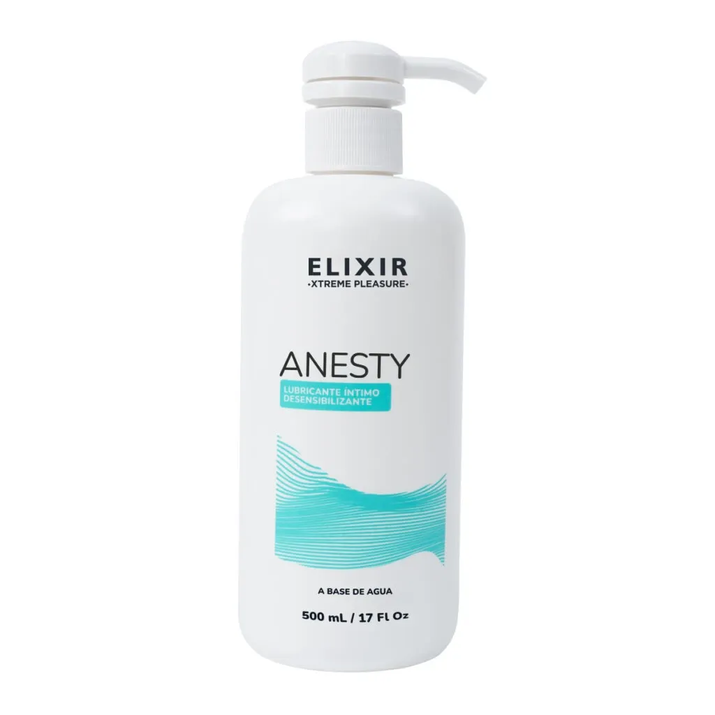[LUB-DTS-2065] Lubricante íntimo Desensibilizante Anal Elixir Anesty x 500ml