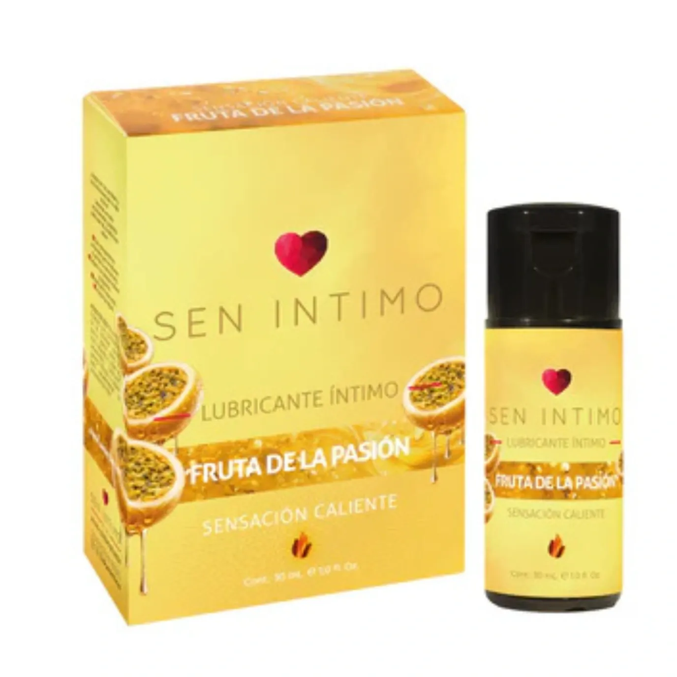 [LUB-SEN-2088] Lubricante Intimo Caliente Passion Fruit Maracuya x 30ml