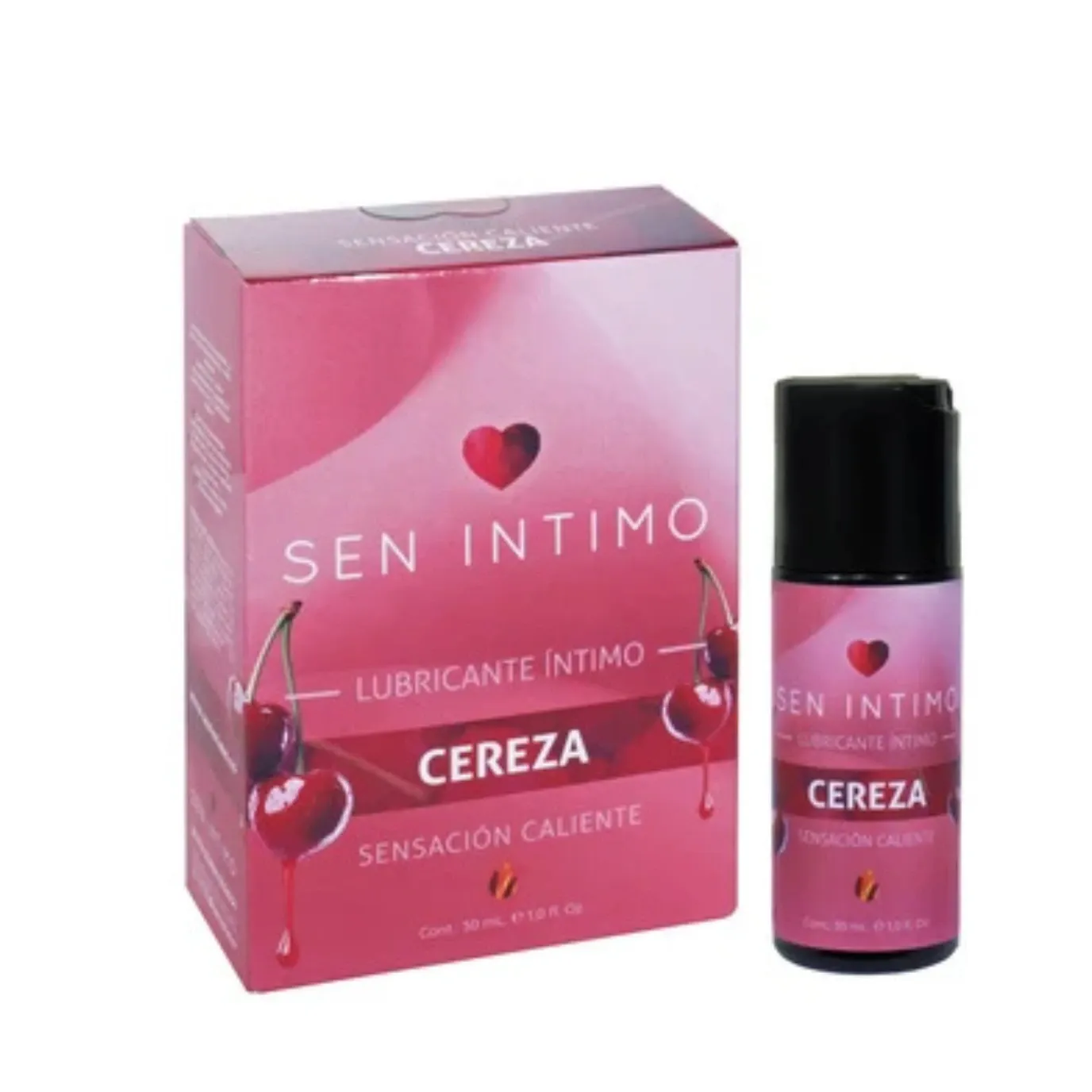 Lubricante Intimo Caliente Cereza x 30ml