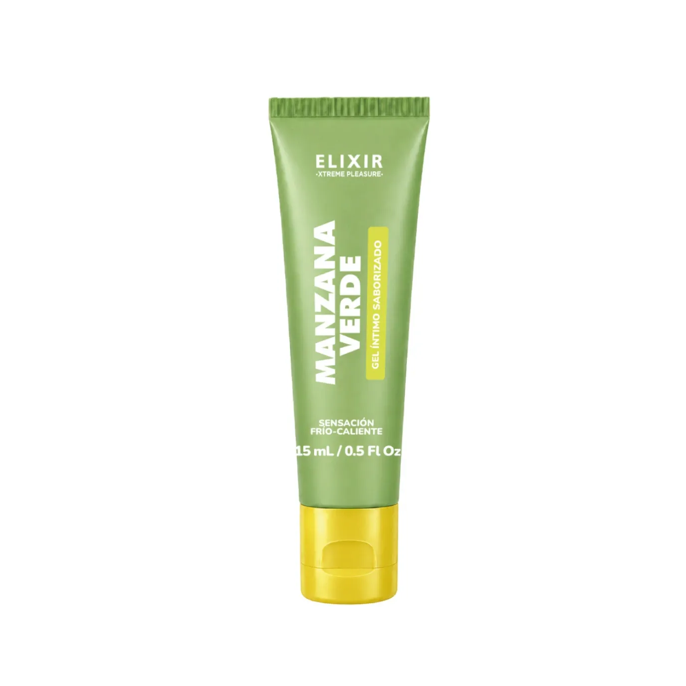 Gel Íntimo Saborizado Manzana Verde Elixir 15ml