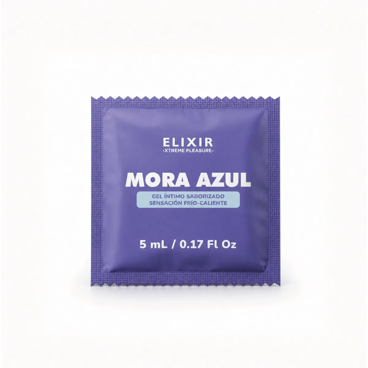 Gel Íntimo Saborizado Mora Azul Elixir 5ml