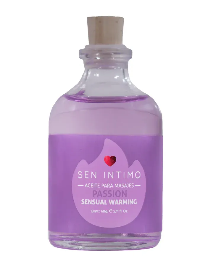 Aceite para masajes sensual warming passion