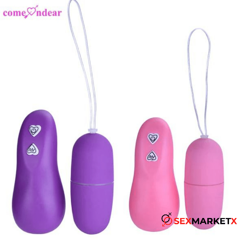 [JUG-SEM-361] Huevo Inalámbrico Genny 10 Funciones (Morado)