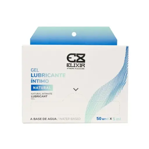 [LUB-DTS-1058] Gel Lubricante Elixir X 5ml - caja x 50
