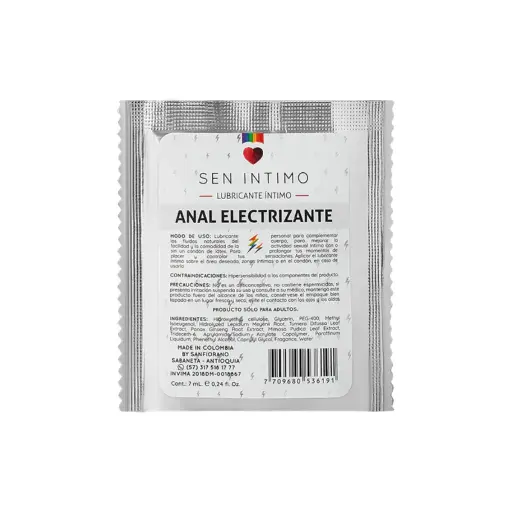 [LUB-SEN-973] Lubricante Anal Electrizante 7ml