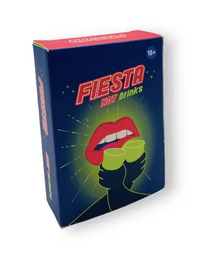 [JUG-ERG-1024] Juego de Cartas Fiesta Hot Drink