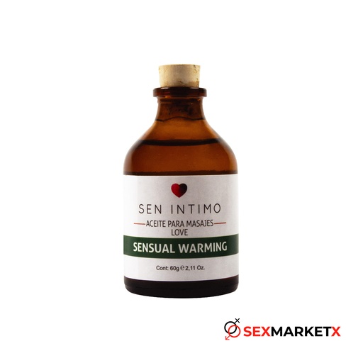 [LUB-SEN-3] Aceite para masajes sensual warming love